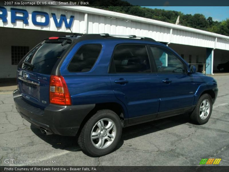 Smart Blue / Black 2007 Kia Sportage EX V6 4WD