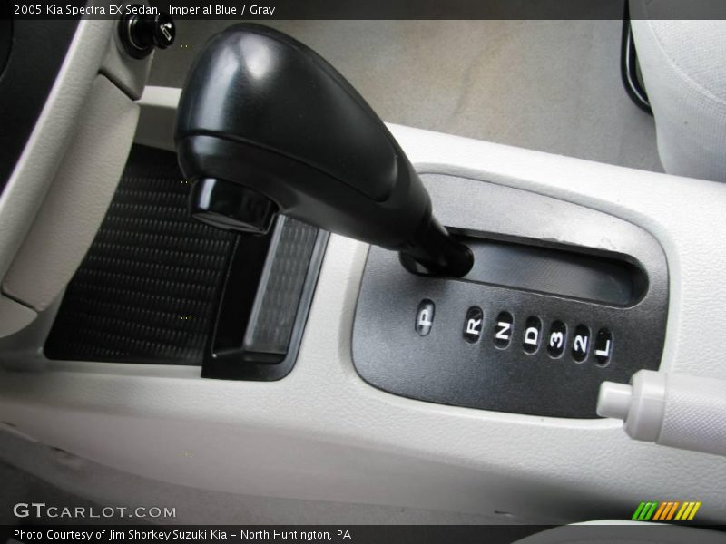 Imperial Blue / Gray 2005 Kia Spectra EX Sedan