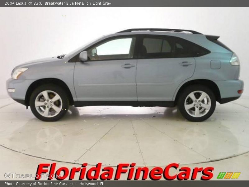 Breakwater Blue Metallic / Light Gray 2004 Lexus RX 330