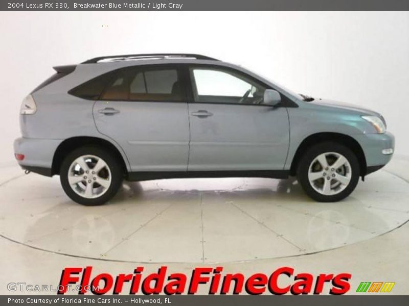 Breakwater Blue Metallic / Light Gray 2004 Lexus RX 330