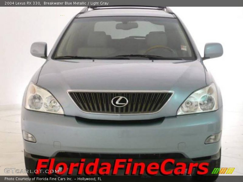 Breakwater Blue Metallic / Light Gray 2004 Lexus RX 330