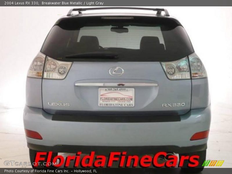 Breakwater Blue Metallic / Light Gray 2004 Lexus RX 330