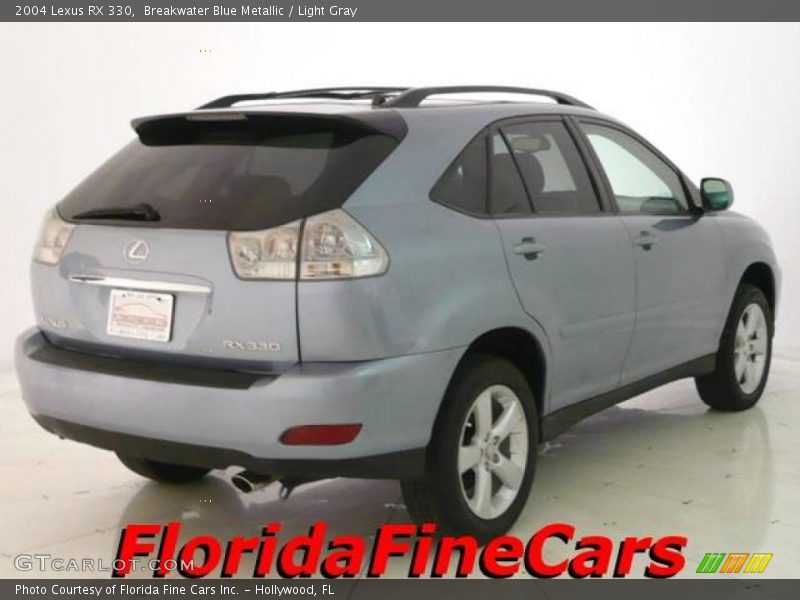 Breakwater Blue Metallic / Light Gray 2004 Lexus RX 330