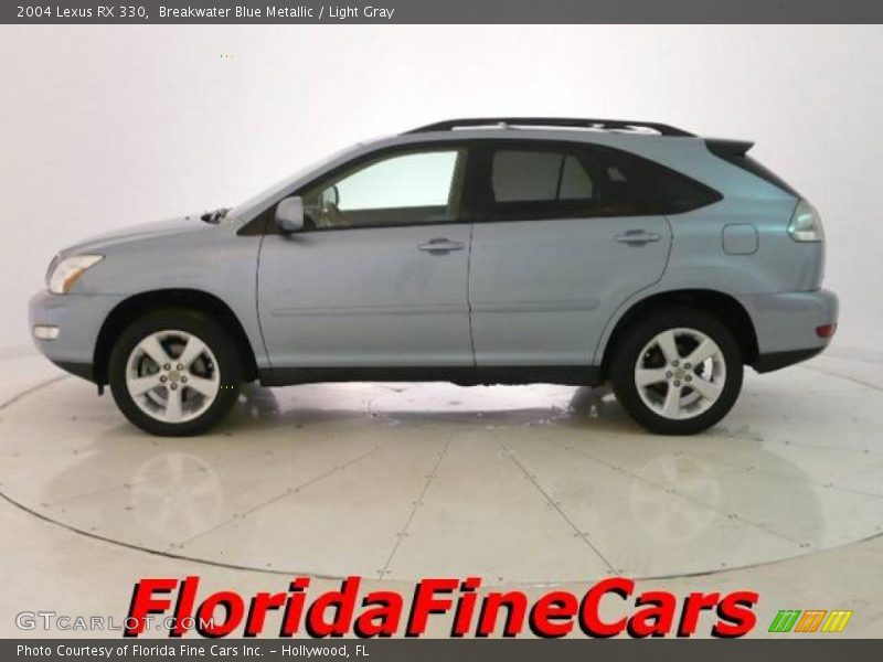 Breakwater Blue Metallic / Light Gray 2004 Lexus RX 330