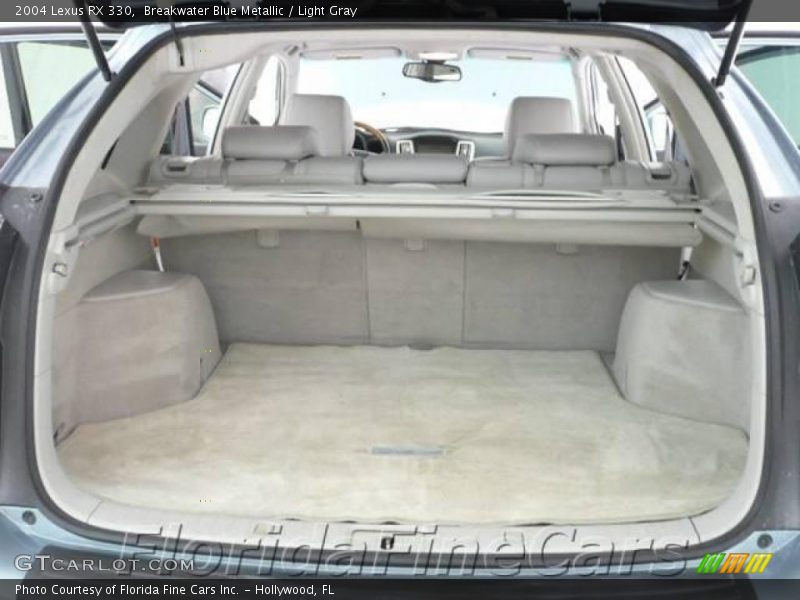 Breakwater Blue Metallic / Light Gray 2004 Lexus RX 330