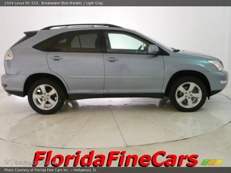 Breakwater Blue Metallic / Light Gray 2004 Lexus RX 330