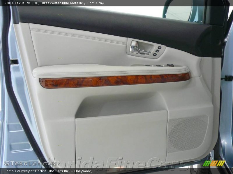 Breakwater Blue Metallic / Light Gray 2004 Lexus RX 330