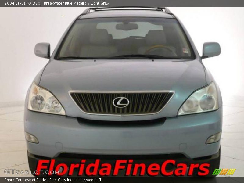 Breakwater Blue Metallic / Light Gray 2004 Lexus RX 330