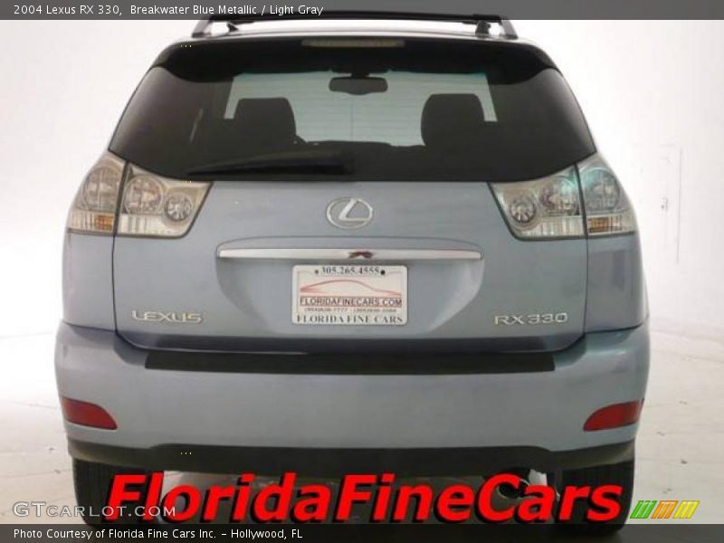 Breakwater Blue Metallic / Light Gray 2004 Lexus RX 330