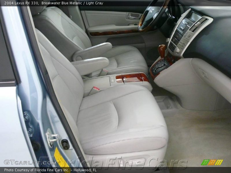 Breakwater Blue Metallic / Light Gray 2004 Lexus RX 330