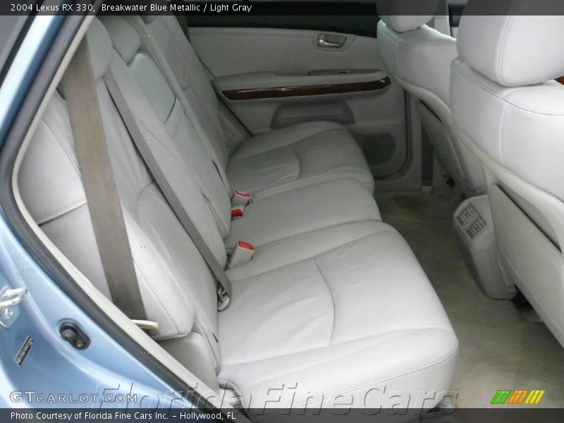 Breakwater Blue Metallic / Light Gray 2004 Lexus RX 330