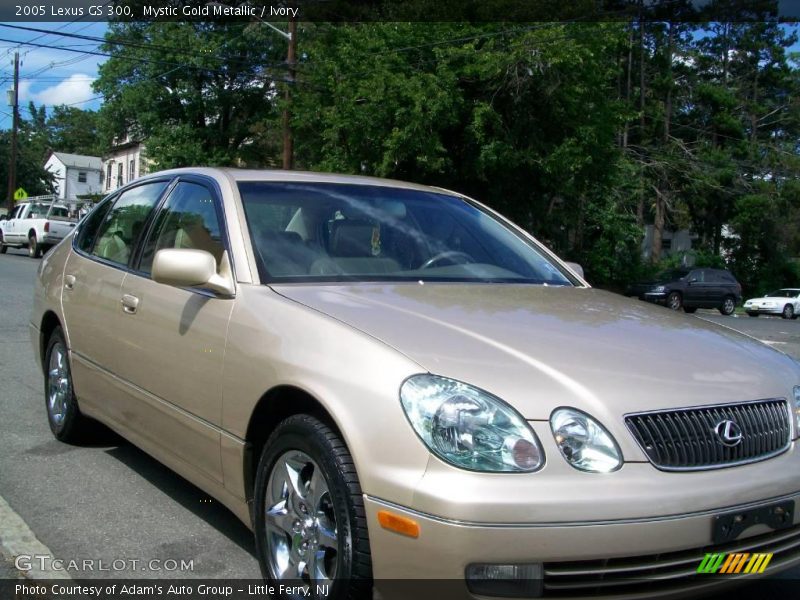 Mystic Gold Metallic / Ivory 2005 Lexus GS 300