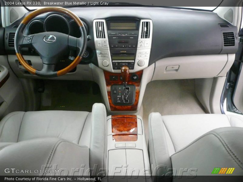 Breakwater Blue Metallic / Light Gray 2004 Lexus RX 330