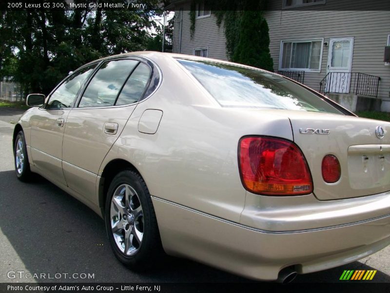 Mystic Gold Metallic / Ivory 2005 Lexus GS 300