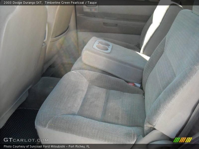 Timberline Green Pearlcoat / Taupe 2003 Dodge Durango SXT