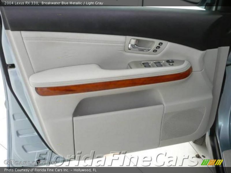 Breakwater Blue Metallic / Light Gray 2004 Lexus RX 330