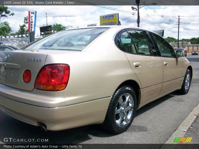 Mystic Gold Metallic / Ivory 2005 Lexus GS 300