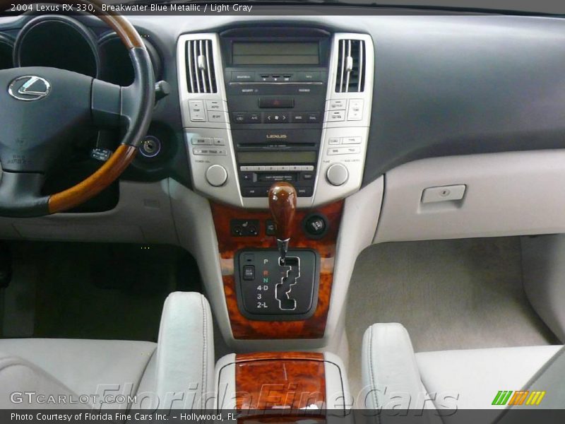 Breakwater Blue Metallic / Light Gray 2004 Lexus RX 330