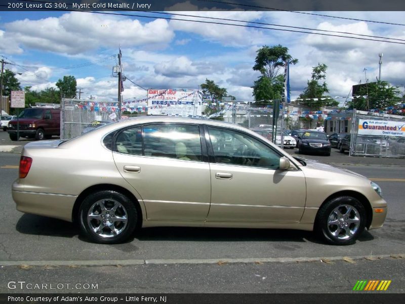 Mystic Gold Metallic / Ivory 2005 Lexus GS 300