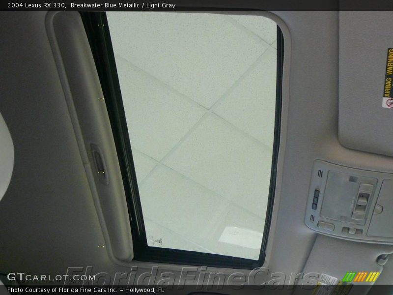 Breakwater Blue Metallic / Light Gray 2004 Lexus RX 330