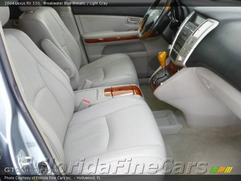Breakwater Blue Metallic / Light Gray 2004 Lexus RX 330