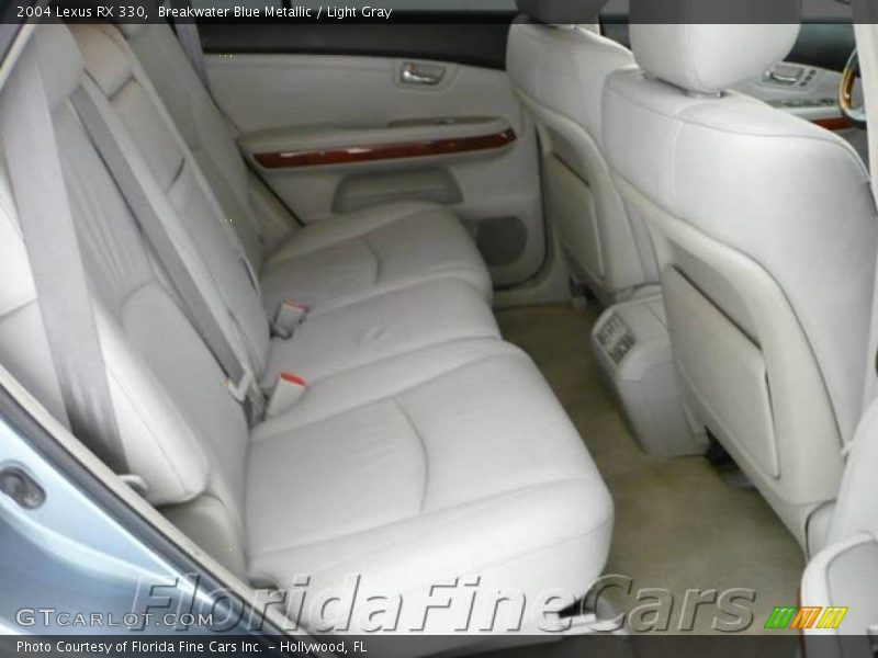 Breakwater Blue Metallic / Light Gray 2004 Lexus RX 330