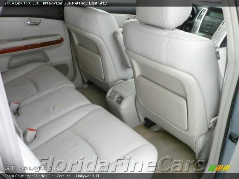 Breakwater Blue Metallic / Light Gray 2004 Lexus RX 330