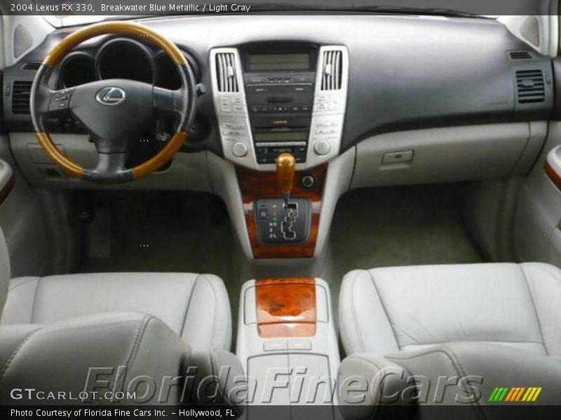 Breakwater Blue Metallic / Light Gray 2004 Lexus RX 330