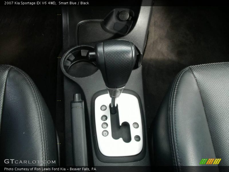 Smart Blue / Black 2007 Kia Sportage EX V6 4WD