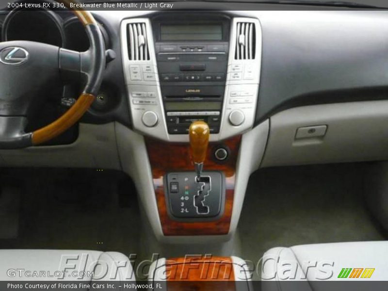 Breakwater Blue Metallic / Light Gray 2004 Lexus RX 330