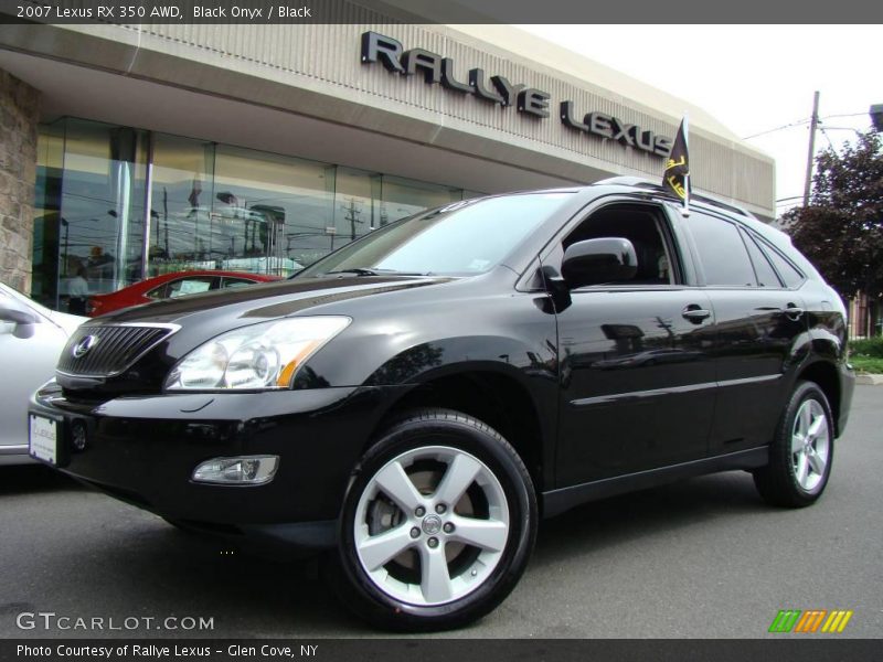 Black Onyx / Black 2007 Lexus RX 350 AWD
