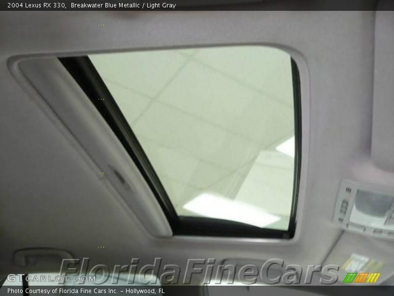 Breakwater Blue Metallic / Light Gray 2004 Lexus RX 330