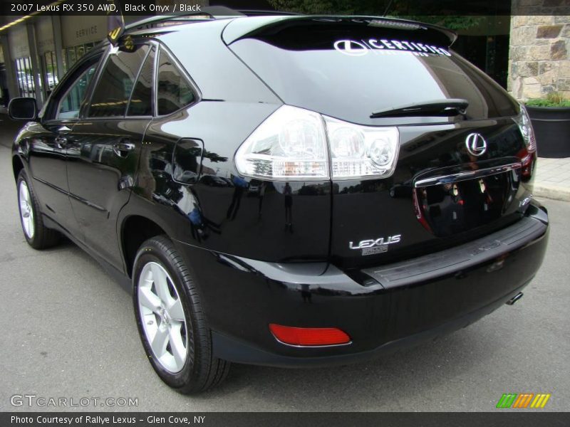 Black Onyx / Black 2007 Lexus RX 350 AWD