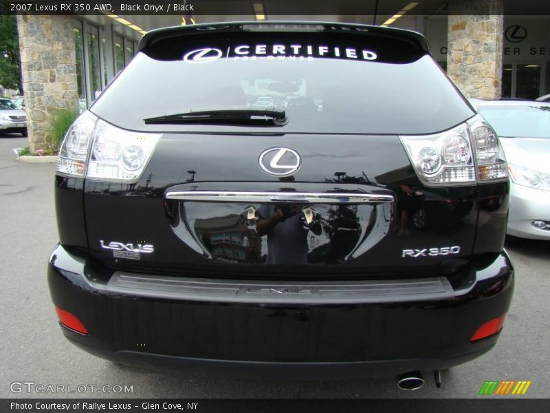 Black Onyx / Black 2007 Lexus RX 350 AWD