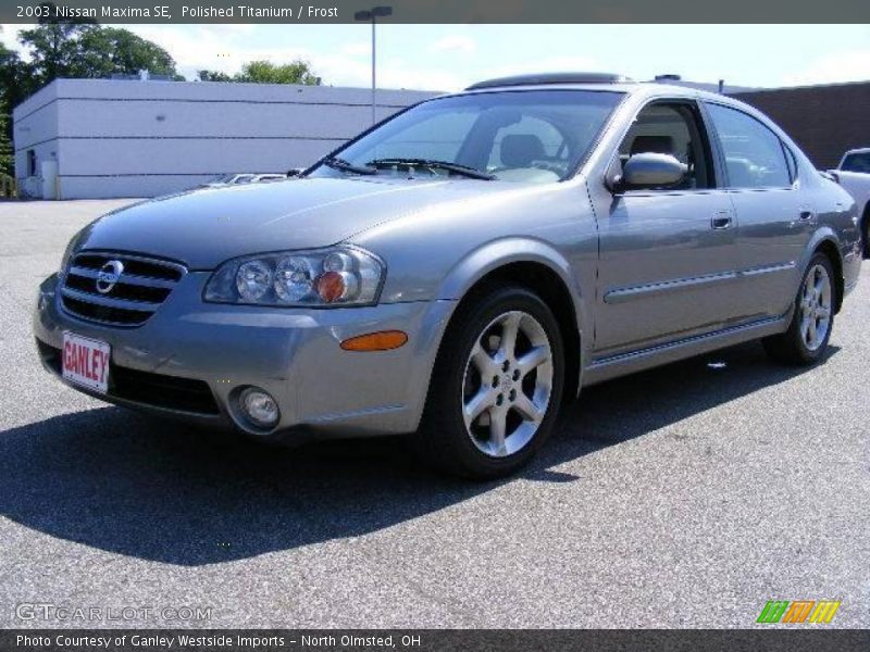 Polished Titanium / Frost 2003 Nissan Maxima SE