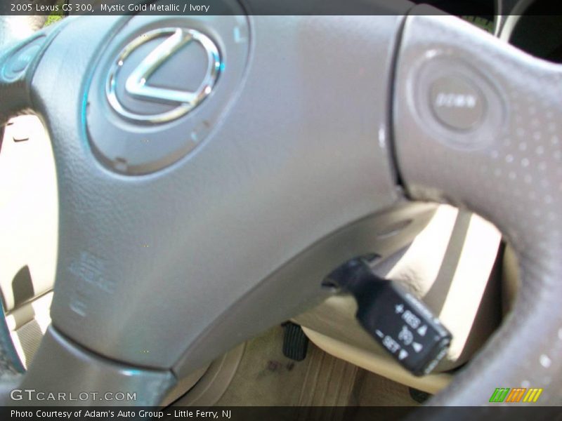 Mystic Gold Metallic / Ivory 2005 Lexus GS 300