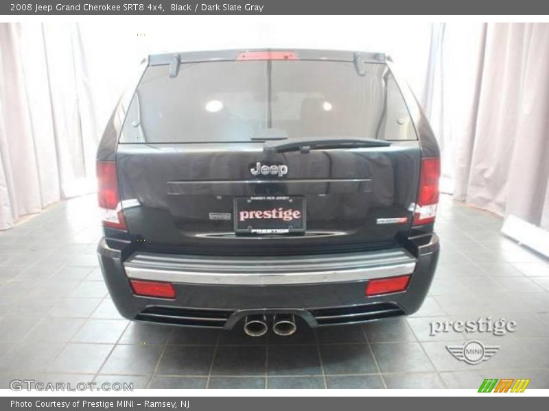 Black / Dark Slate Gray 2008 Jeep Grand Cherokee SRT8 4x4