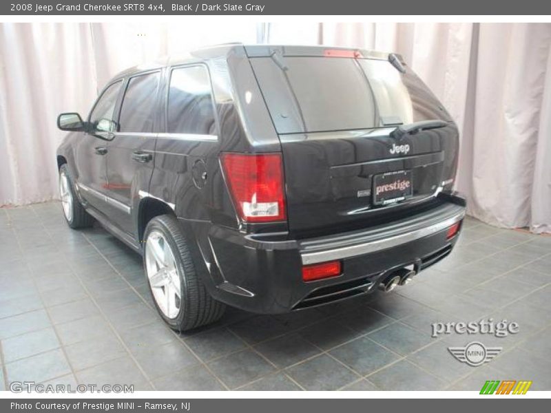 Black / Dark Slate Gray 2008 Jeep Grand Cherokee SRT8 4x4