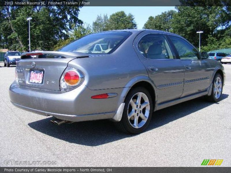 Polished Titanium / Frost 2003 Nissan Maxima SE