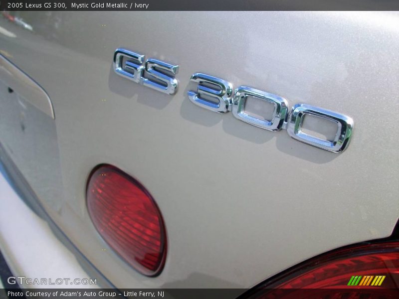 Mystic Gold Metallic / Ivory 2005 Lexus GS 300