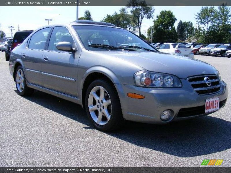Polished Titanium / Frost 2003 Nissan Maxima SE