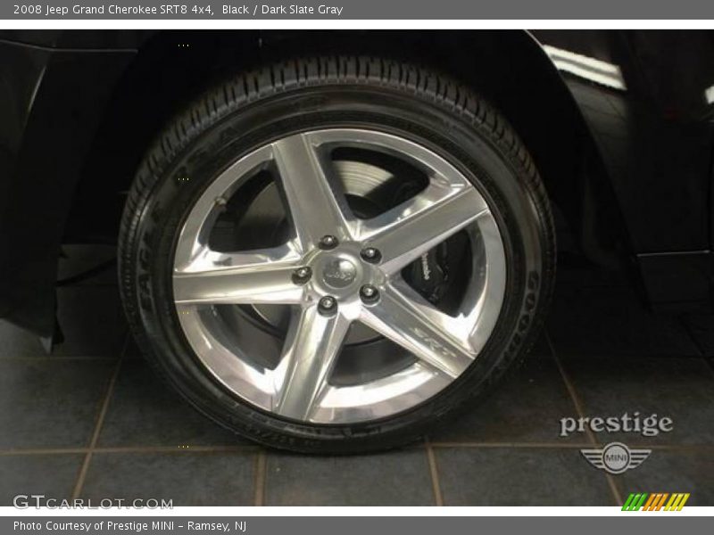 Black / Dark Slate Gray 2008 Jeep Grand Cherokee SRT8 4x4