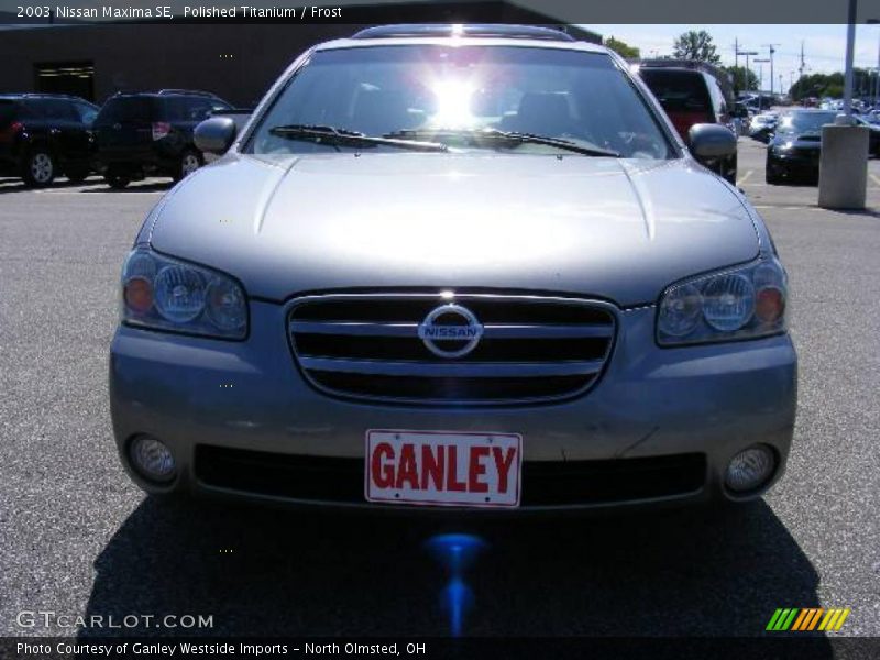 Polished Titanium / Frost 2003 Nissan Maxima SE