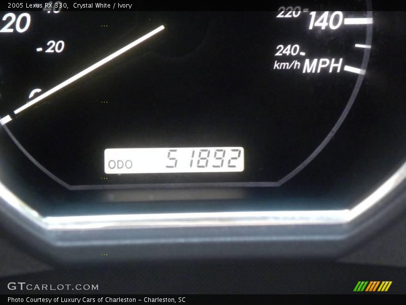 Crystal White / Ivory 2005 Lexus RX 330