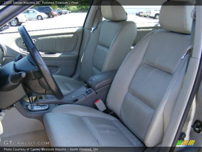 Polished Titanium / Frost 2003 Nissan Maxima SE