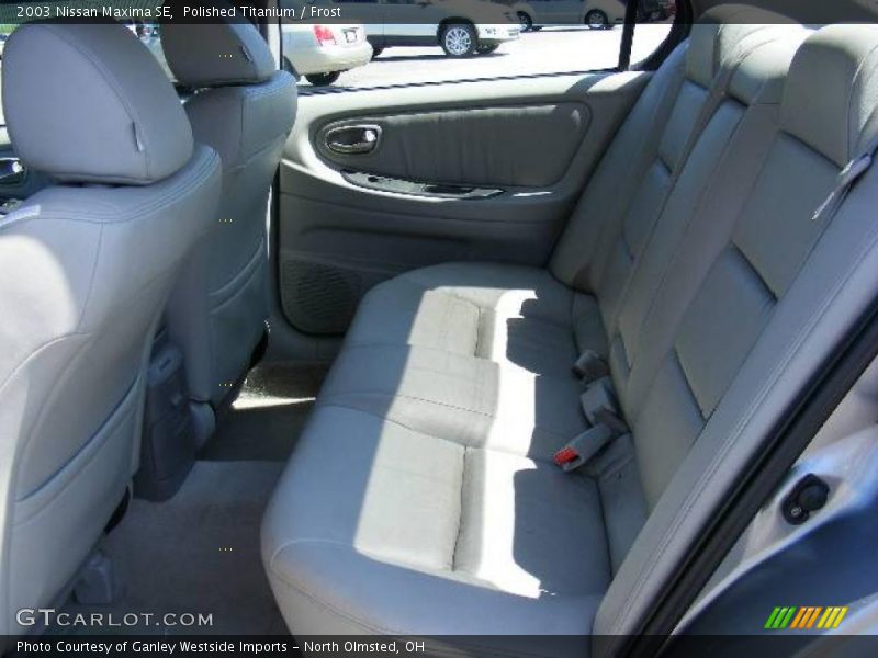 Polished Titanium / Frost 2003 Nissan Maxima SE