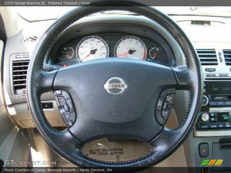 Polished Titanium / Frost 2003 Nissan Maxima SE