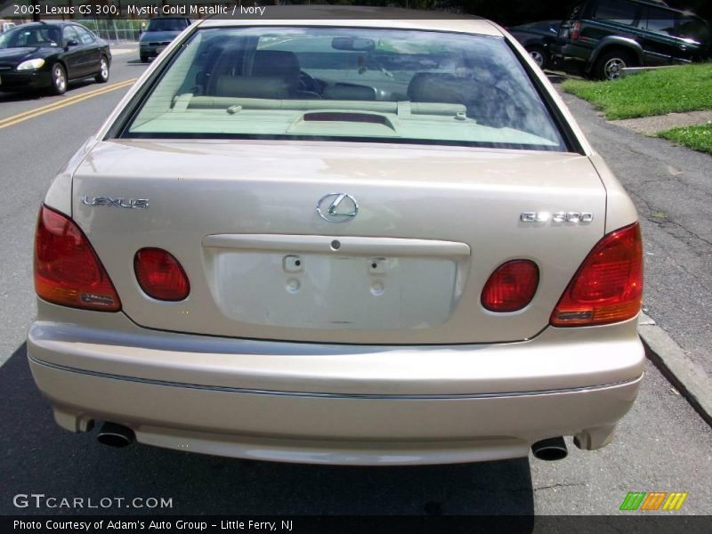 Mystic Gold Metallic / Ivory 2005 Lexus GS 300