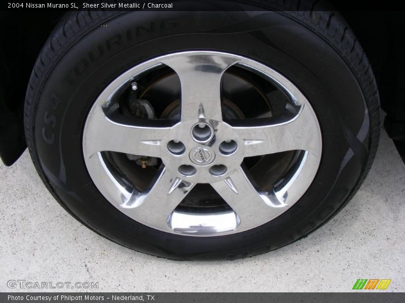 Sheer Silver Metallic / Charcoal 2004 Nissan Murano SL