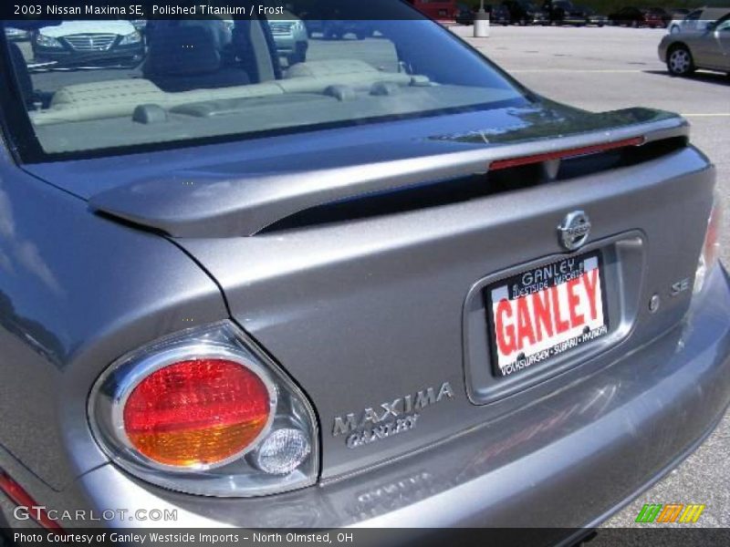 Polished Titanium / Frost 2003 Nissan Maxima SE